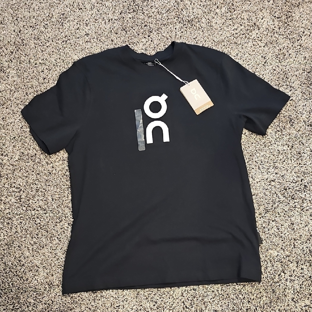 On Running Black Men's Tee